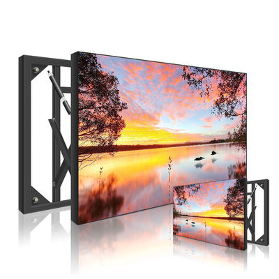 schmale Werbungs-Videowand der Einfassungs-65Inch der Anzeigen-2x2 3x3 1080p LCD