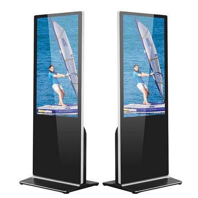 Werbung der Antikorrosion 280cd/m2 der Monitor LCD-Boden-Stellungs-digitalen Beschilderung 75inch
