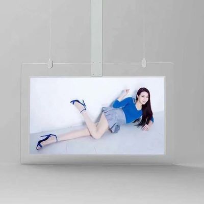 700 Nissen, die transparentes mit Seiten versehene Digitalanzeige des LCD-Bildschirm-55inch OLED Doppeltes hängen