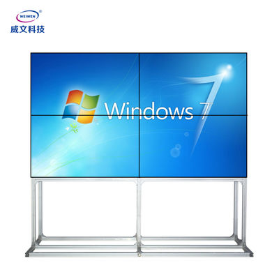 Innenvideoeinfassung 46Inch FHD wand-2x2 3.5mm mit Aluminiumklammer