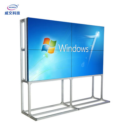 Entschließung 49Inch des 3.5mm Einfassungs-Videowand-Boden-Stand-3x3 FHD