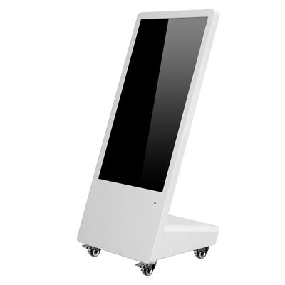 Bewegliches Totem der LCD-Werbungs-digitalen Beschilderung 32inch mit Universalrädern