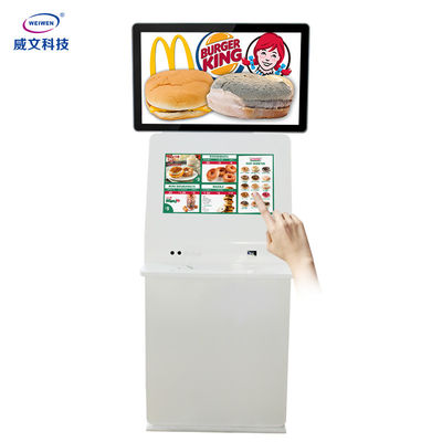 Werbung Doppelt-des Schirmes FHD des Spieler-Selbstservice-Kiosk-240V mit Metalltastatur