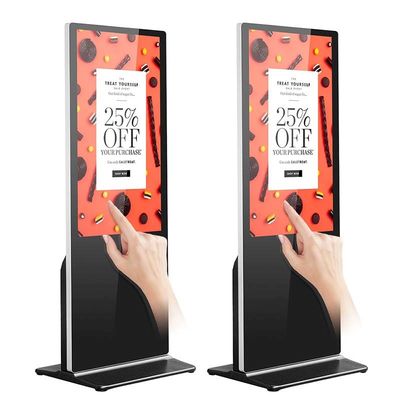 Kiosk-Monitor i3 i5 Touch Screen Entschließung 4k LCD wechselwirkendes CPU-PC-OS 65Inch