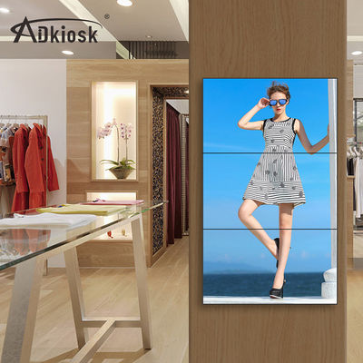 2k 4k Wand Entschließung 49Inch der LCD-Bildschirm-1.8mm Einfassungs-2x3 FHD