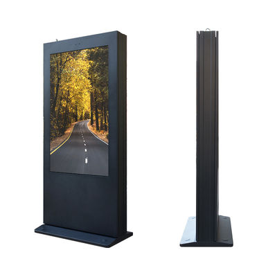 LVDS-Schnittstelle LCD im Freien freien stehenden Kiosk der Anzeigen-55in annoncierend
