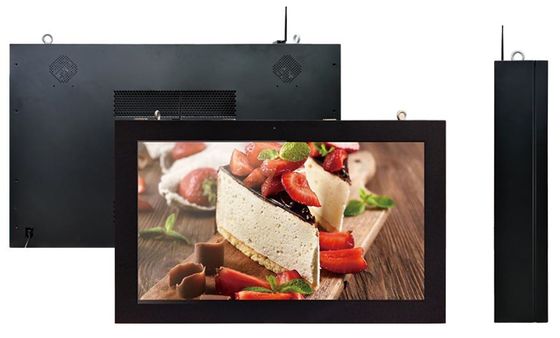Wandmontierter LCD-Monitor für digitale Beschilderung Android-Netzwerk IP65 wasserdicht