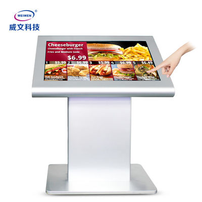 Boden, der 32 43 55 Zoll Lcd-Werbemittel-Spieler-Brett steht