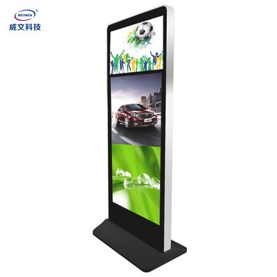 Staning-Werbetafel Wifi-Spieler Boden zwei der Lcd-Schirm-digitalen Beschilderung