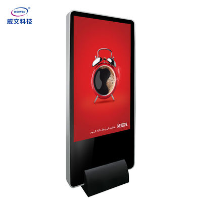 Innenboden-Stand-Touch Screen wechselwirkende Digital, die Anzeigen-Kiosk annonciert