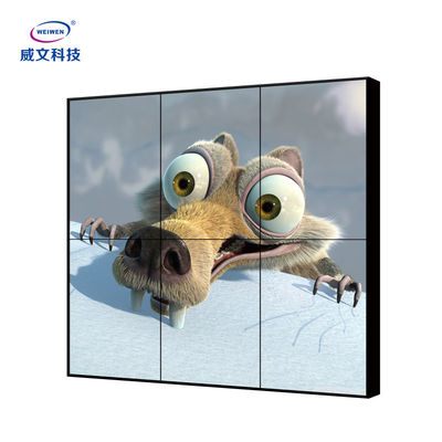 Wand besteigbarer verstärkender Schirm der LCD-Videowand-Anzeigen-1920x1080/4k 3x3 LCD