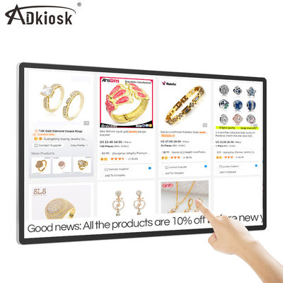 32-55 Zoll-an der Wand befestigtes Infrarot-3mm Glas wechselwirkenden Touch Screen Kiosk-