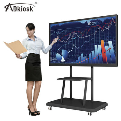 Touch Screen 178W USB2.0 wechselwirkende Entschließung 55in Whiteboard 4K 65in OPS