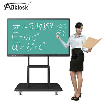 75&quot; 98&quot; Android-Konferenz wechselwirkendes Whiteboard CVBS Audio-1000W