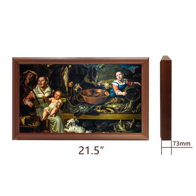 COLUMBIUM 43&quot; Bilderrahmen-Werbungs-Spieler 118W mit hölzerner Grenze