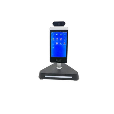 7-Zoll-Bildschirm Tischplattengesichtserkennungs-Anschluss-Infrarotthermometer-Scanner