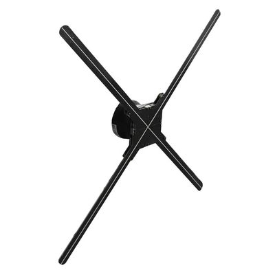Vier der Blatt-3D Platte Hologramm-Fan-Anzeigen-Werbungs-Wand-des Berg-42cm