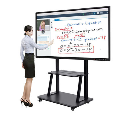 Touch Screen Androids 6,0 wechselwirkendes Whiteboard 400cd/M2 Ir 10 Punkte CCC