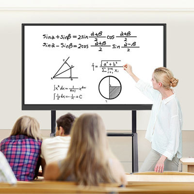 Spieler-Touch Screen wechselwirkendes Whiteboard des intelligenten dualen Systems der Tafel 75-85inch einteiliger