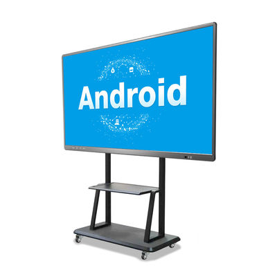 Spieler-Touch Screen wechselwirkendes Whiteboard der Konferenz des 75-Zoll-dualen Systems einteiliger