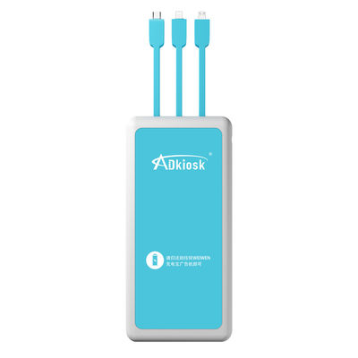 8 Schlitz-großer kapazitiver Energie-Bank-Handelsmiethandy-Aufladungskiosk