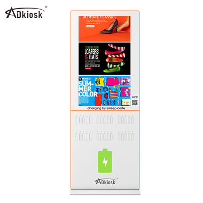 Fertigte 10 Energie-Bank-der Handy-Aufladungskiosk der Hafen-5000mah besonders an
