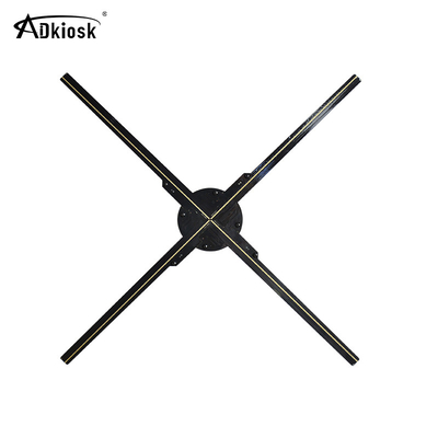 150 Hologramm-Fan-Anzeigen-digitale Beschilderung LED zeigen des Grad-Betrachtungs-Winkel-3D Fan 85cm an