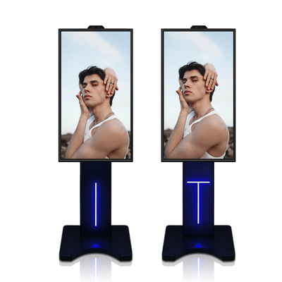 Des Boden-Stand-2500nits Entschließung Selbstservice-des Kiosk-2K 4K 43 Zoll-Touch Screen
