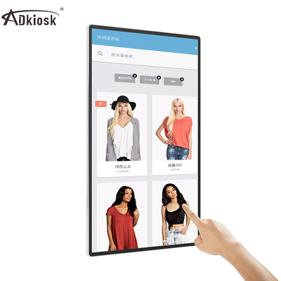 Werbungswechselwirkender Lcd RMVB USB 2,0 Touch Screen digitaler Beschilderung RJ45
