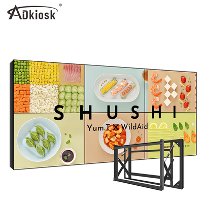 Verstärkende Anzeige 500cd/m2 4k an der Wand befestigtes 180W HD-Prüfer LCD