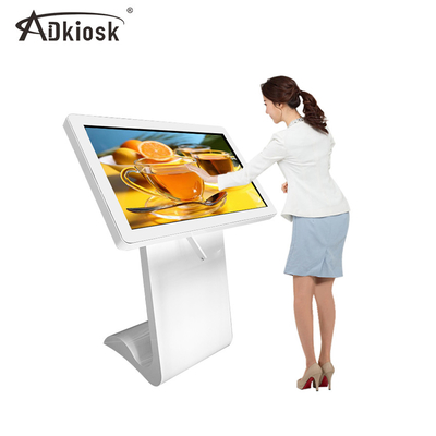 42 Zoll-digitale Beschilderung, die Anzeigen-Totem-Informations-Stand allein annonciert