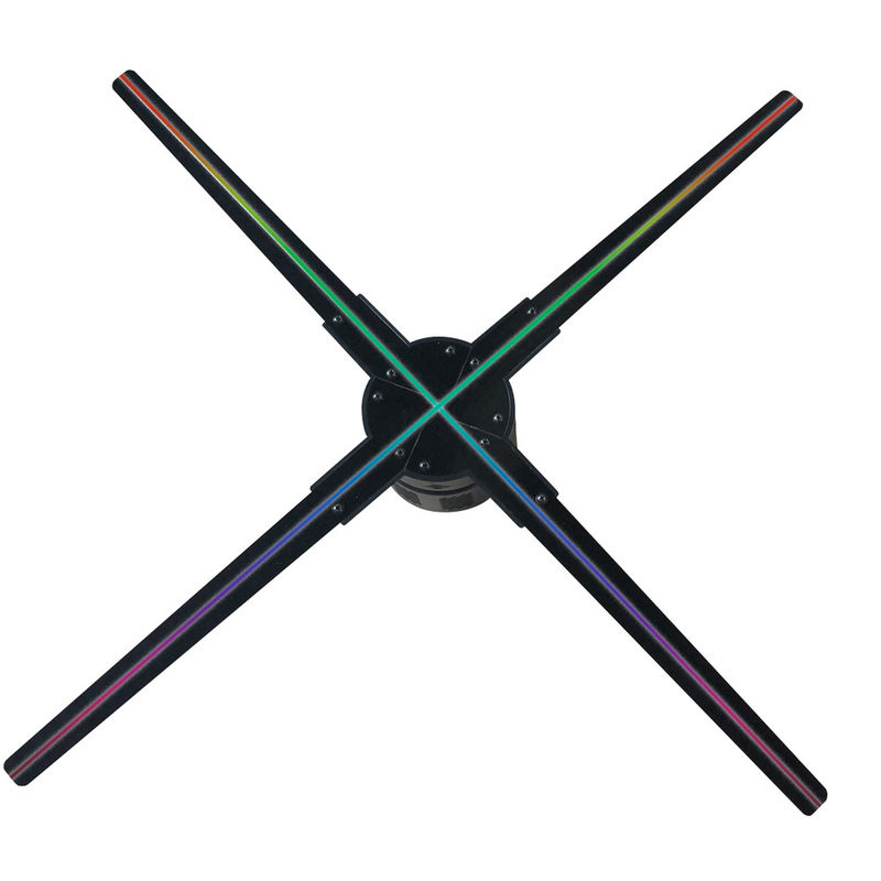 Hologramm-Fan 70cm 16GB Sd Karte TF-Karten-3D zeigen LED-Werbungs-Projektor-Digital-Fan an