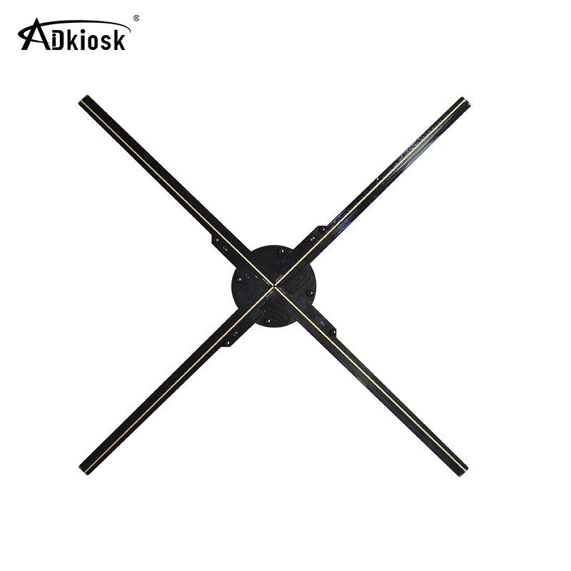 150 Hologramm-Fan-Anzeigen-digitale Beschilderung LED zeigen des Grad-Betrachtungs-Winkel-3D Fan 85cm an